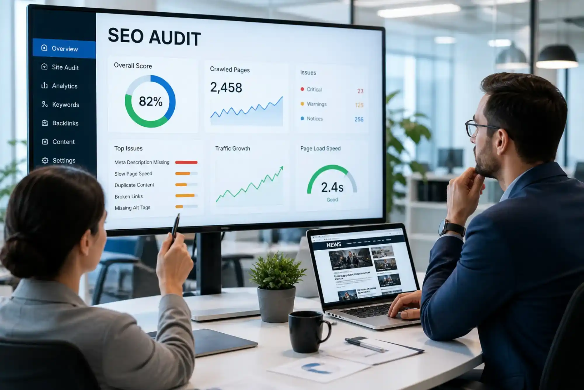 Best SEO Audit Tools for News Websites that uncover issues blocking traffic growth in 2026