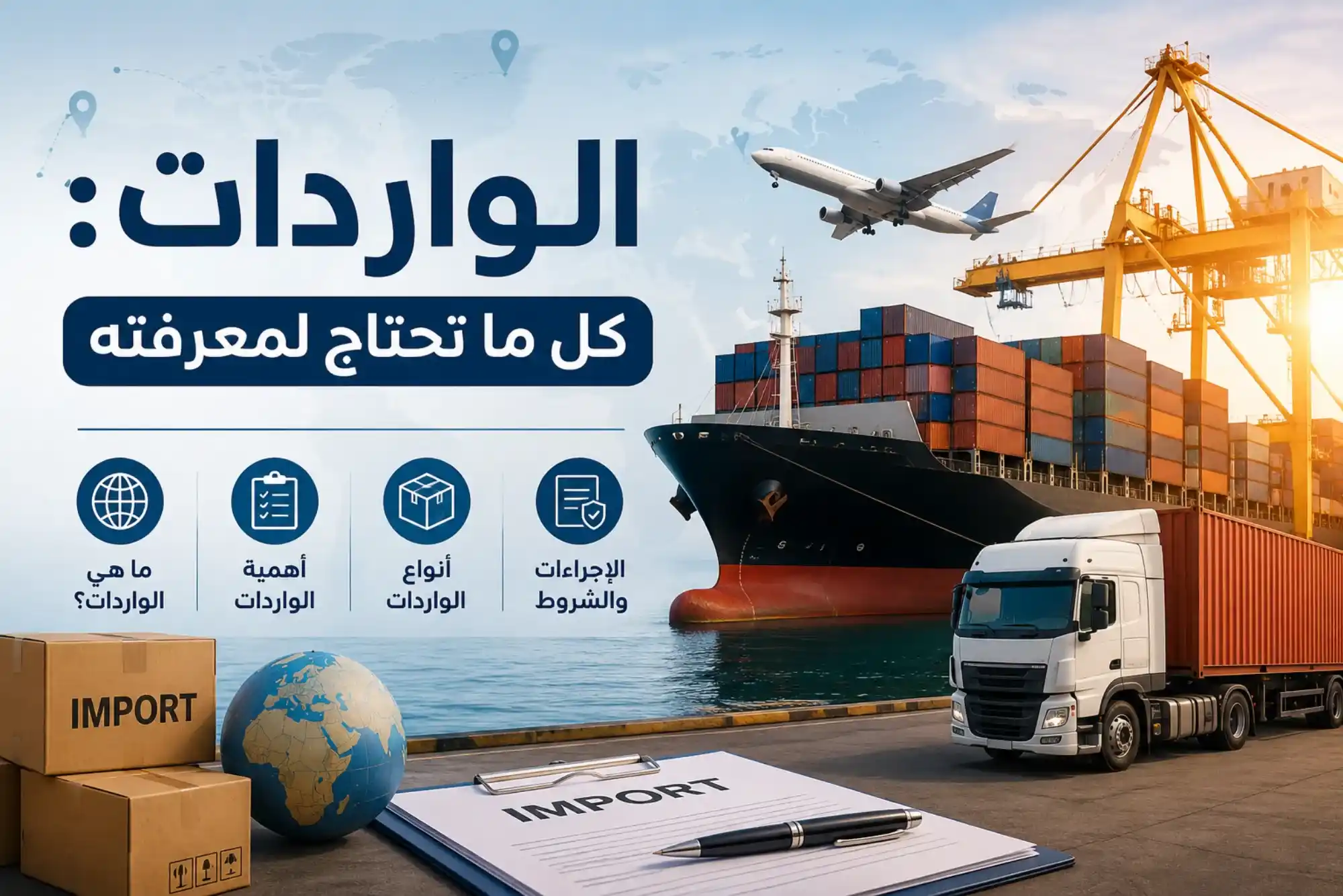 الواردات كل ما تحتاج لمعرفته