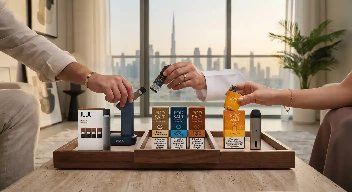 Pod Salt e-liquids: A UAE Bridge From IQOS and JUUL